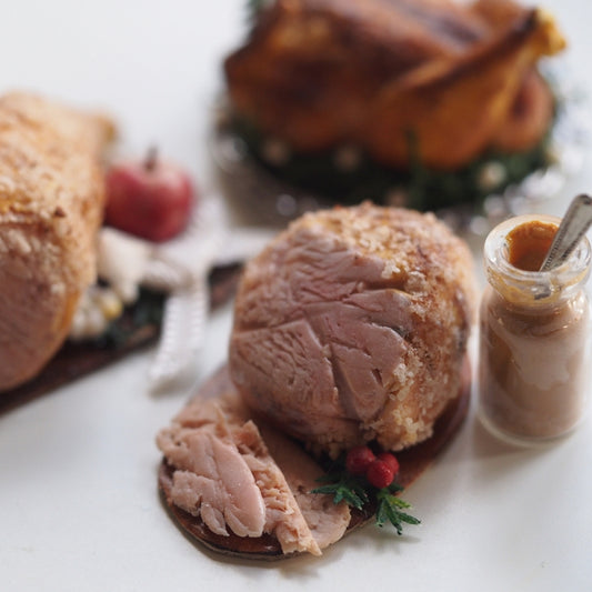 Joulukinkku + sinappi